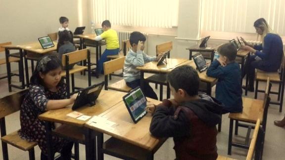 Van Yusuf Gökçenay Bilim Sanat Merkezinde Tablet Bilgisayarla İlk Grup Taraması Yapıldı