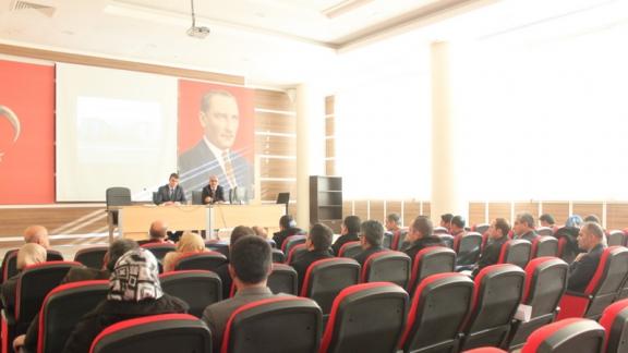 2016-2017 Eğitim-öğretim yılı İmam Hatip Lisesi müdürleri toplantısı yapıldı