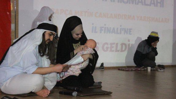 Arapça Metin Canlandırma Yarışması Van finali yapıldı