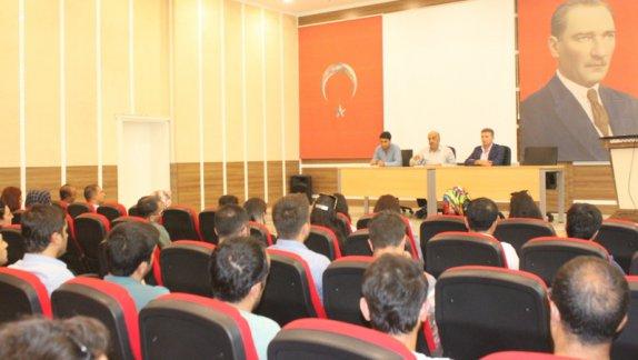 Mesleki ve Teknik Eğitim Kurumları Okul Müdürleri ile toplantı yapıldı
