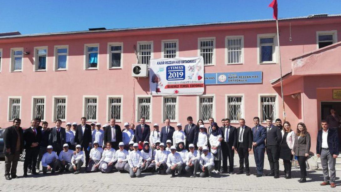 Daire Başkanı Eriş, TIMSS 2019 Sınavının Uygulanacağı Okulları Ziyaret Etti