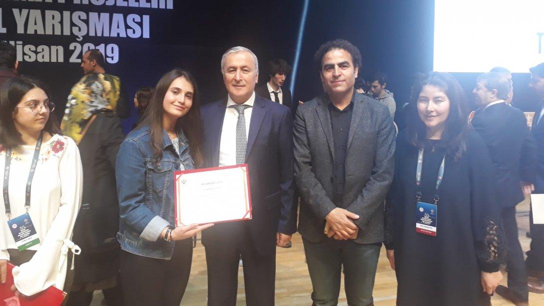 Vanın Projesi TÜBİTAK finallerinde Türkiye birincisi oldu