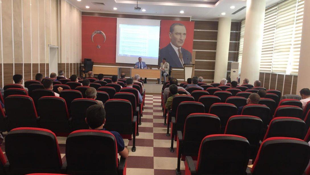 Van'da LGS Merkezi Sınav Bilgilendirme Toplantısı Yapıldı