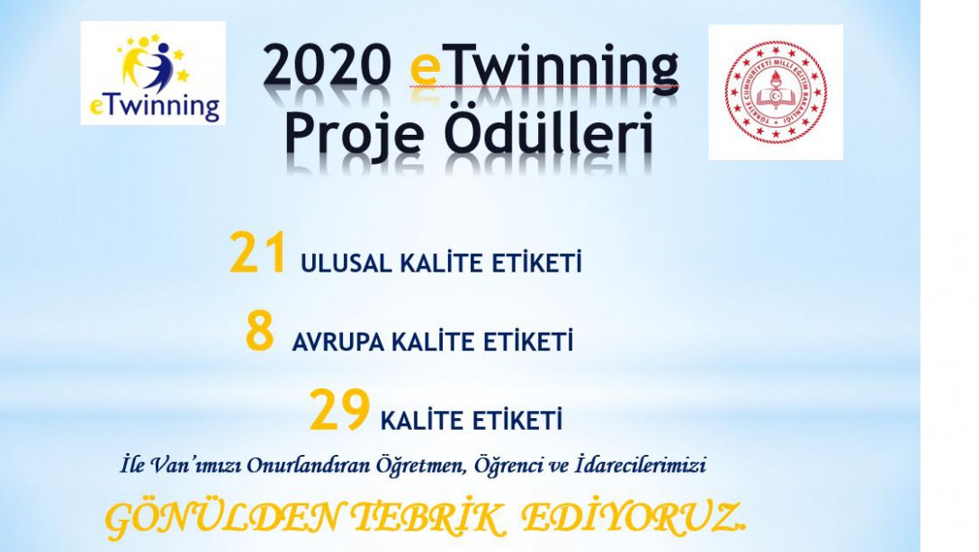 2020 e Twinning Proje Ödülleri