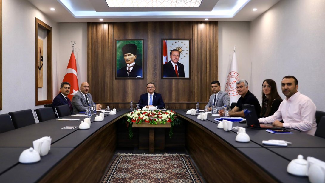 Etüt Van Projesinin Yeni Dönem Hazırlık Toplantısı Yapıldı.