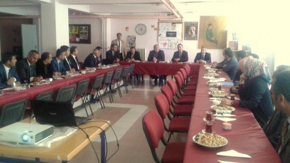 Mayıs ayı YBO Müdürleri değerlendirme toplantısı  Erciş İlçesinde yapıldı