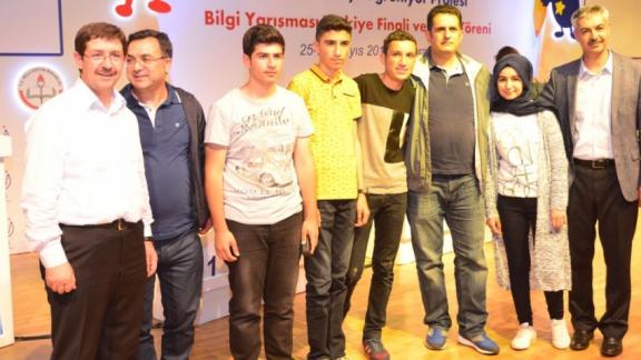 Van İpekyolu İMKB Fen Lisesi AByi Öğreniyorum Bilgi Yarışmasında Türkiye Birincisi Oldu