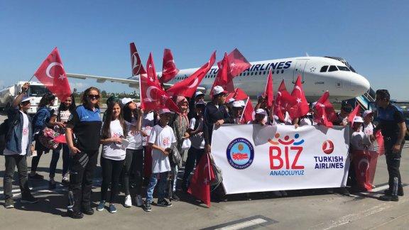 Öğrenciler, Çanakkale ve İzmire uğurlandı