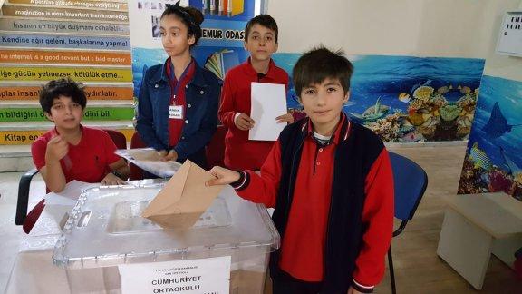 Okul Meclisi Başkanı Seçimi Yapıldı