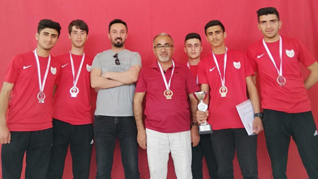 Van Spor Lisesi Bocce Takımı Türkiye 2.si oldu
