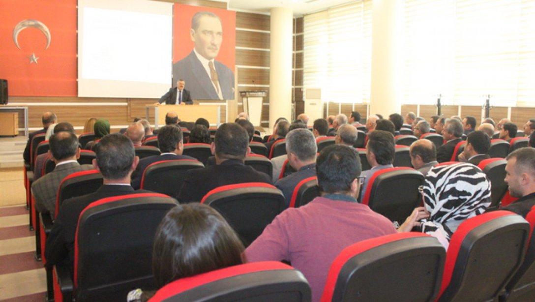 Van Milli Eğitim Müdürlüğü Akademik Başarı Eylem Planı toplantısı gerçekleştirildi