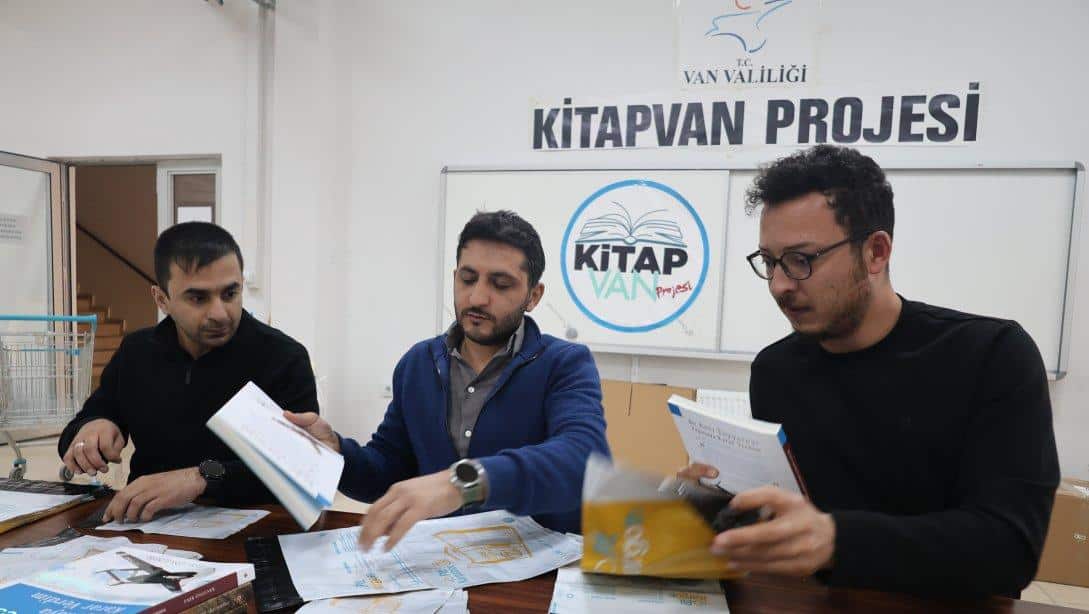 ''KİTAP VAN PROJESİ'' ÇALIŞMALARI HIZLA DEVAM EDİYOR