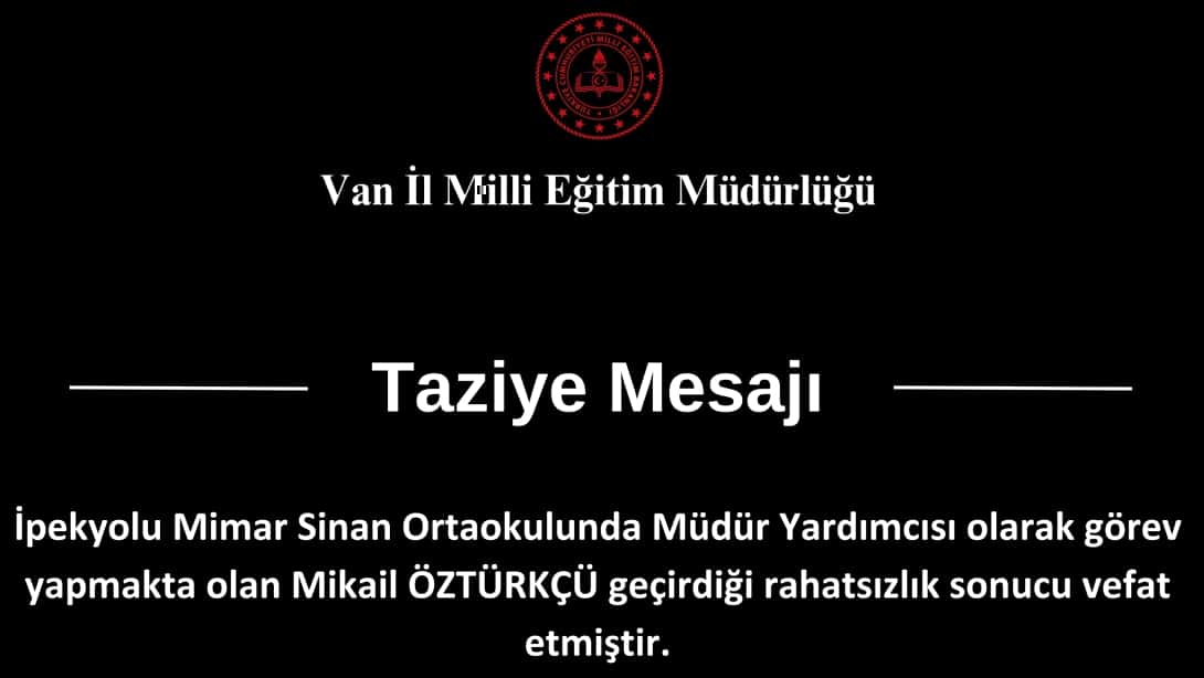 TAZİYE & BAŞSAĞLIĞI